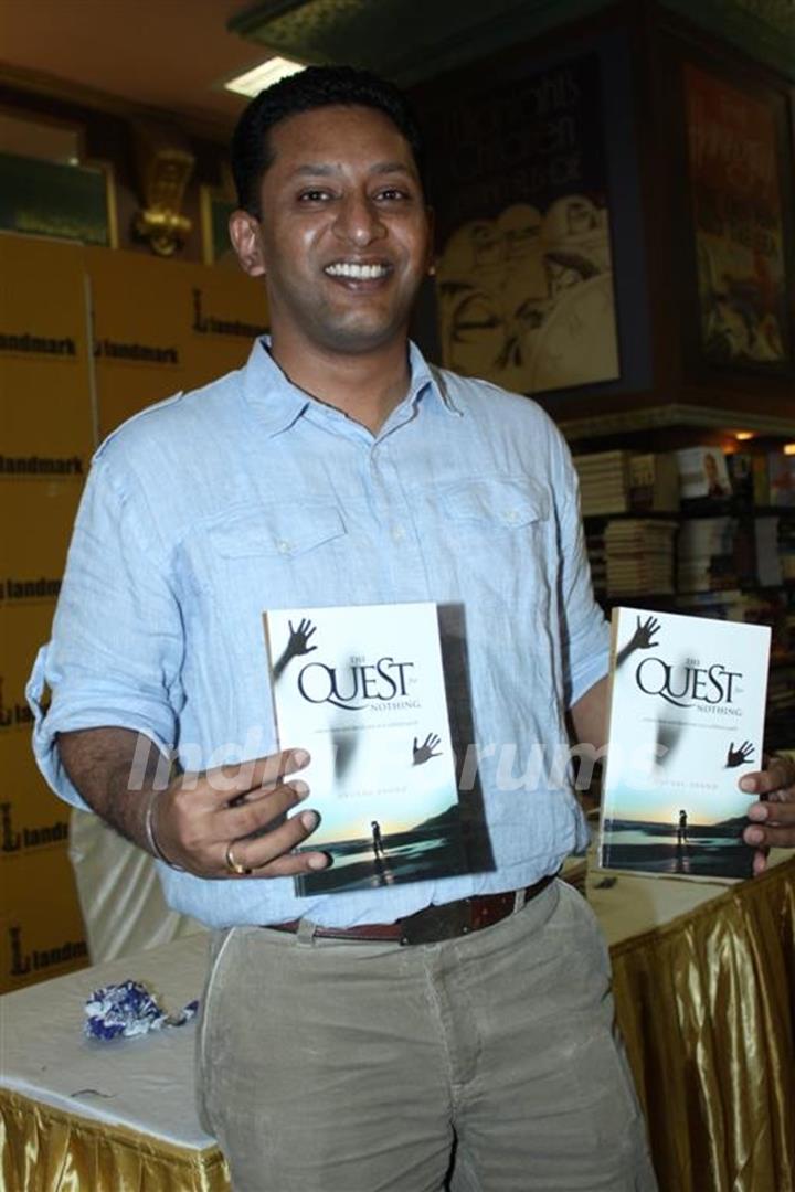 Book launch of 'The Quest for Nothing' at Landmark, Andheri, Mumbai