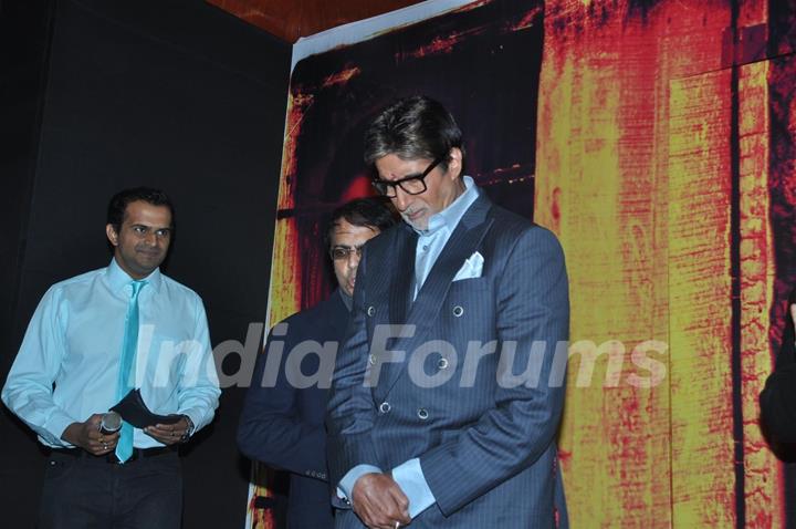 Amitabh Bachchan launches the music of I am Sindhutai Sapkal at Novotel