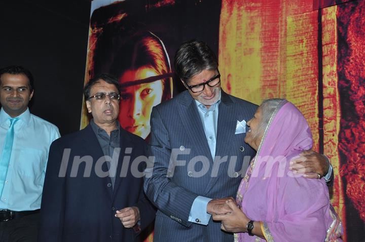 Amitabh Bachchan launches the music of I am Sindhutai Sapkal at Novotel