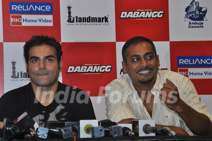 Arbaaz Khan at DVD launch of the movie Dabangg