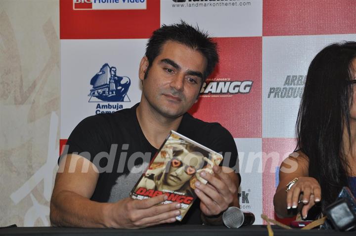 Arbaaz Khan at DVD launch of the movie Dabangg