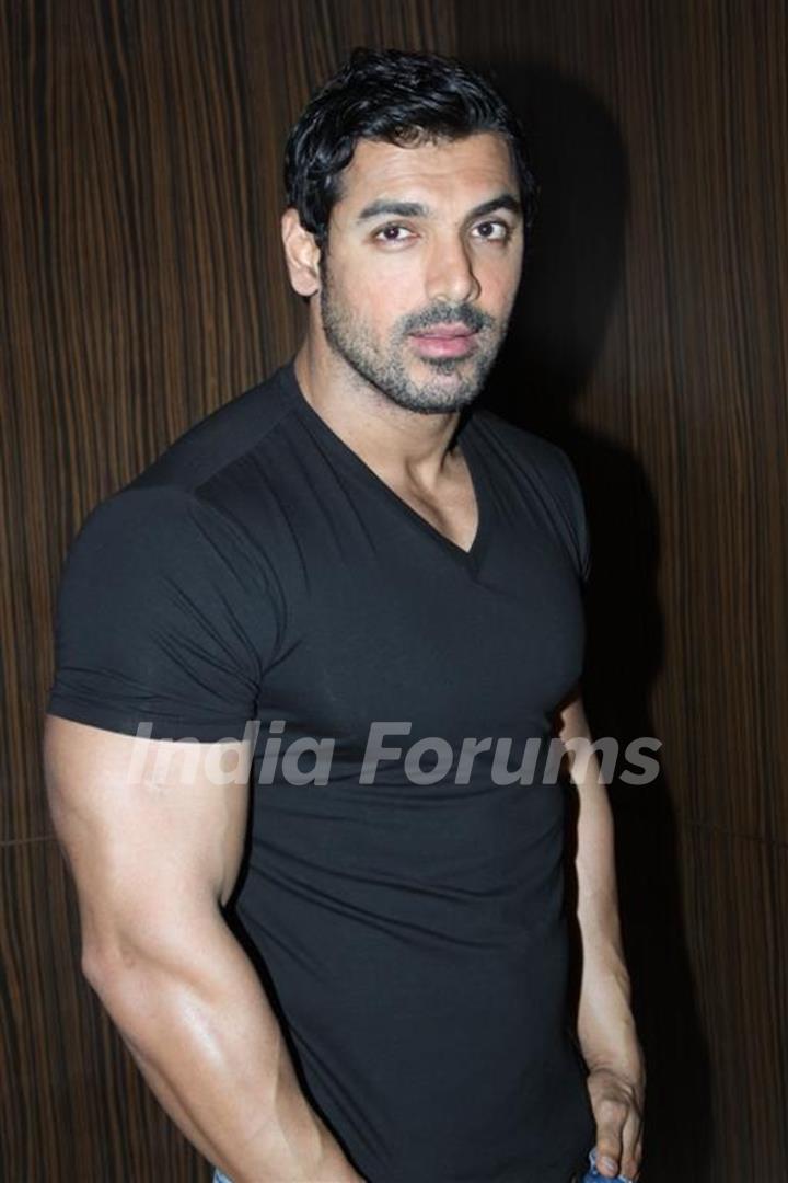 John Abraham spotted at Novotel Hotel