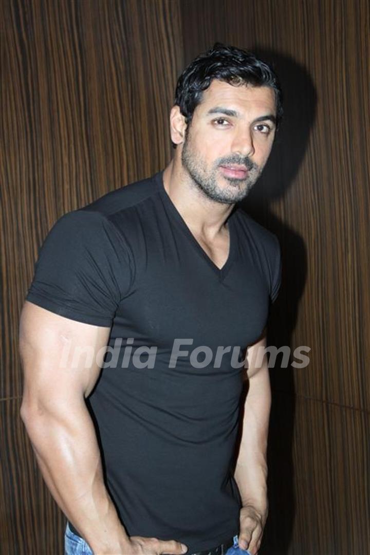 John Abraham spotted at Novotel Hotel