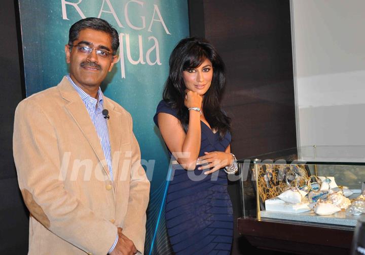 Chitrangada Singh at the launch of Titan's 'Raga Aqua' watch collection at Tote, Mumbai