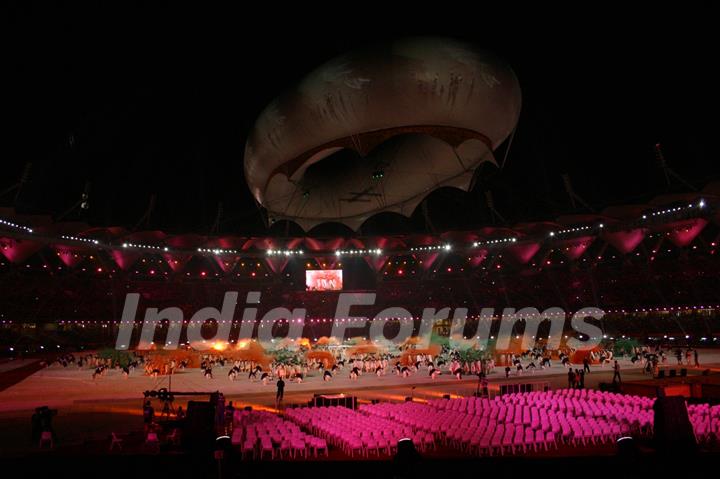 The Closing ceremony of Delhi 2010, 19th Commonwealth Games, at the Jawaharlal Nehru Stadium, in New Delhi on Thurs 14 Oct 2010
