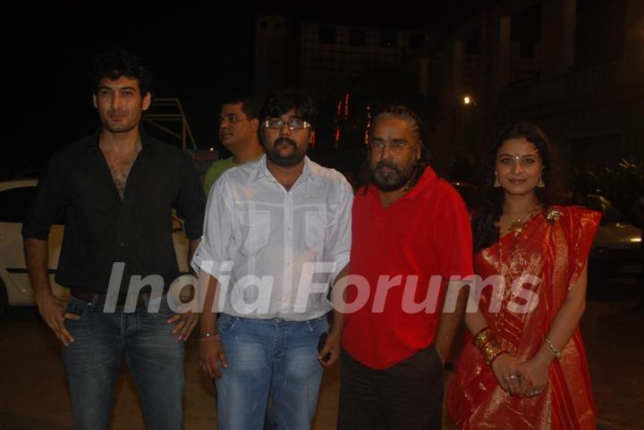 Cast of the film 332 Mumbai To India visited Sankalp Dandiya, Mumbai