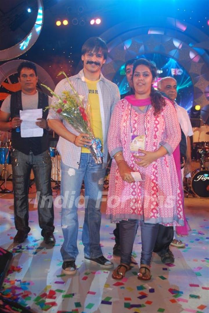 Vivek Oberoi visited Sankalp Dandiya, Mumbai