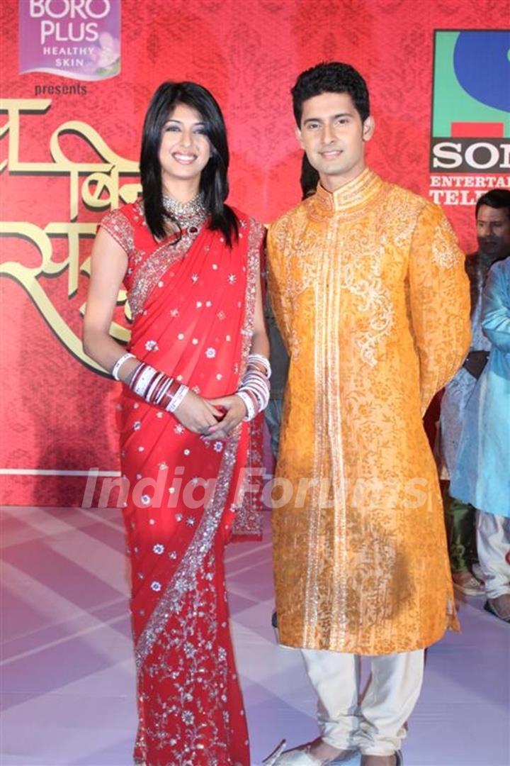 Aishwarya and Ravi at Press Conference of Sony's new show &quot;Saas Bina Sasural'' at JW Marriot, Mumbai
