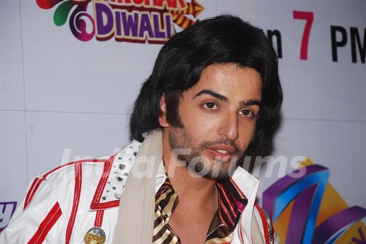 Jay Bhanushali at the Zee TV Diwali show