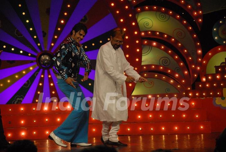 Rajesh Khanna at Zee TV Diwali show