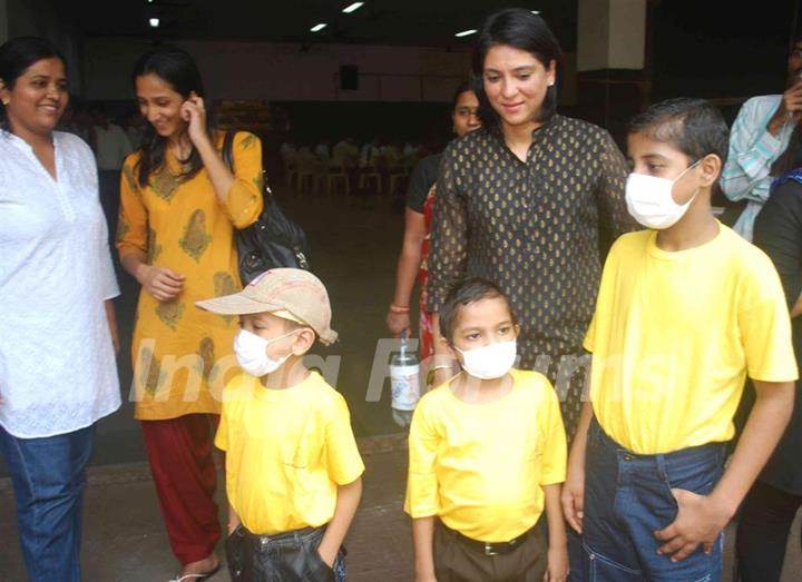 Priya Dutt at 'Save a Life' Campaign