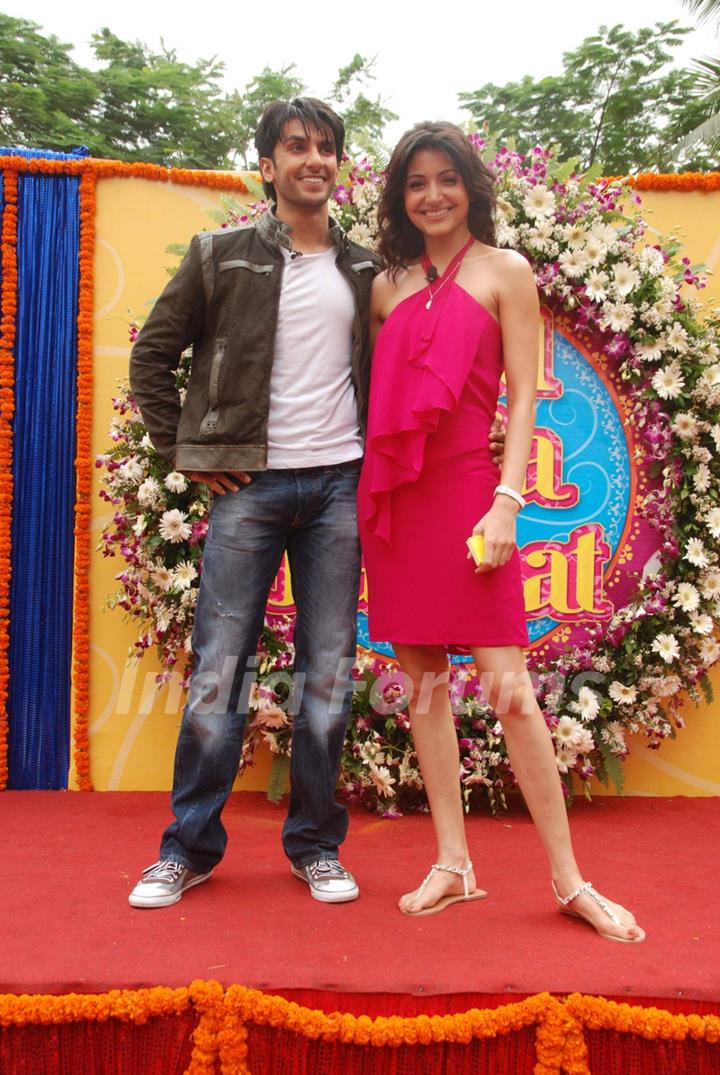 Anushka Sharma at Band Baaja Baarat film photo shoot