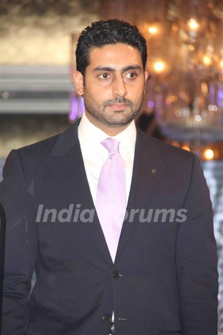 Abhishek Bachchan at Omega Constellation watches fashion show in Mumbai