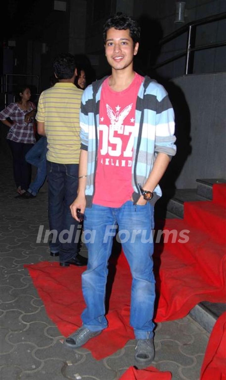 Rajat Barmecha at Jhootha Hi Sahi Special Screening at Cinemax, Mumbai