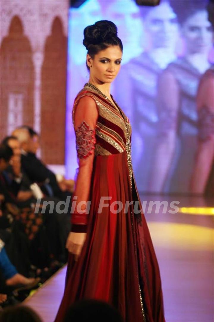 Models at Manish Malhotra Bridal Collection show at Taj Mahal Hotel at Mumbai