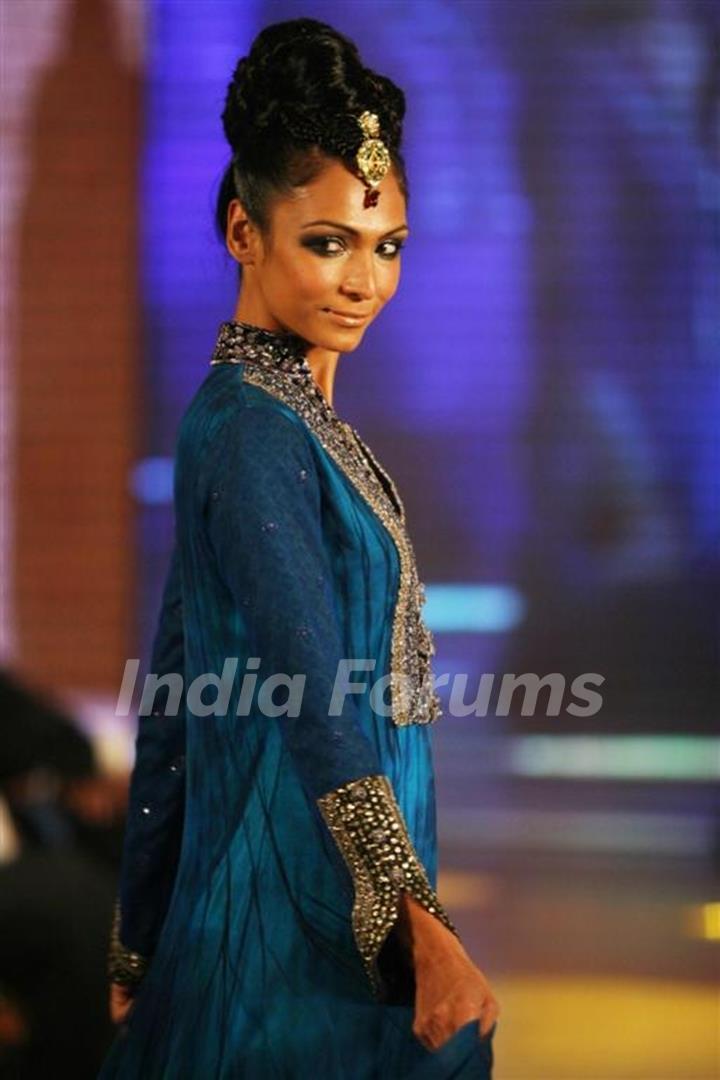 Models at Manish Malhotra Bridal Collection show at Taj Mahal Hotel at Mumbai