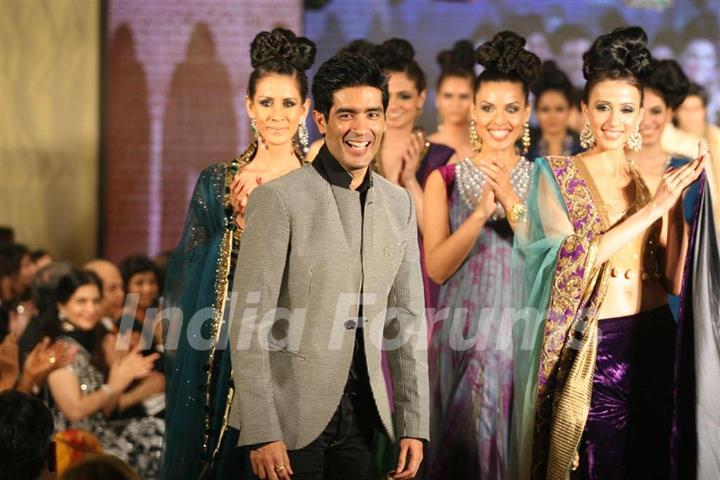 Models at Manish Malhotra Bridal Collection show at Taj Mahal Hotel at Mumbai