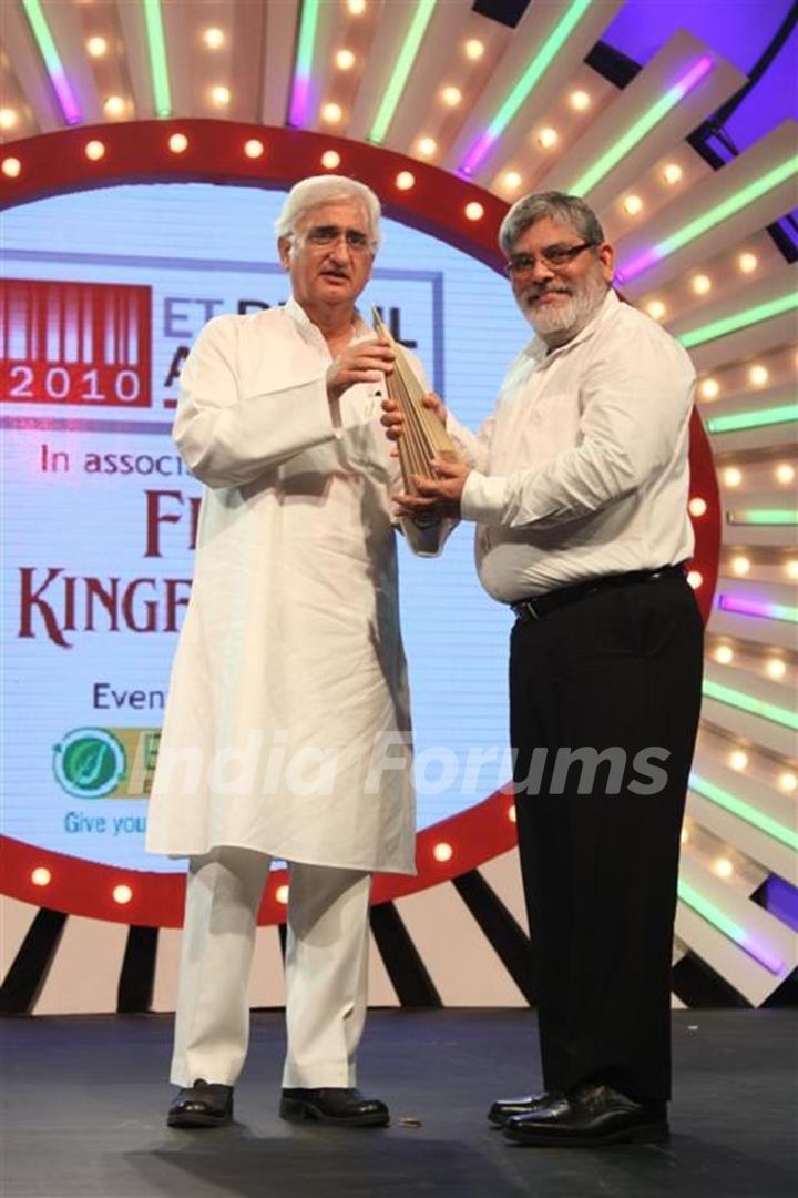 Guest at ET Retail awards 2010