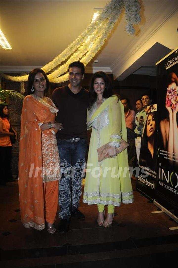 Akshay Kumar and Twinkle Khanna grace Karva Chauth Celebrations at Andheri