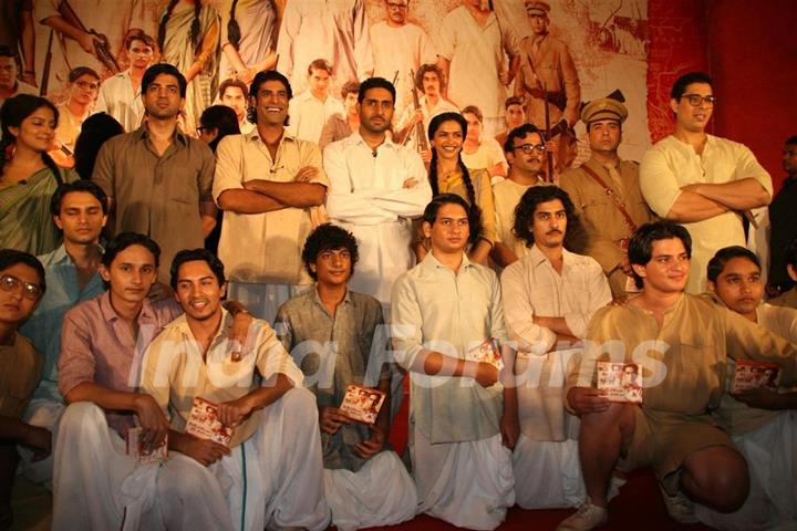 Cast at Audio release of 'Khelein Hum Jee Jaan Sey'