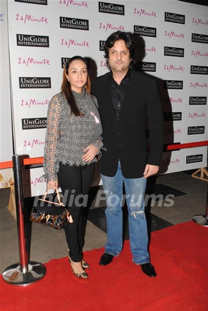 Fardeen Khan at Namrata Gujral's 1 A Minute film on breast cancer premiere PVR