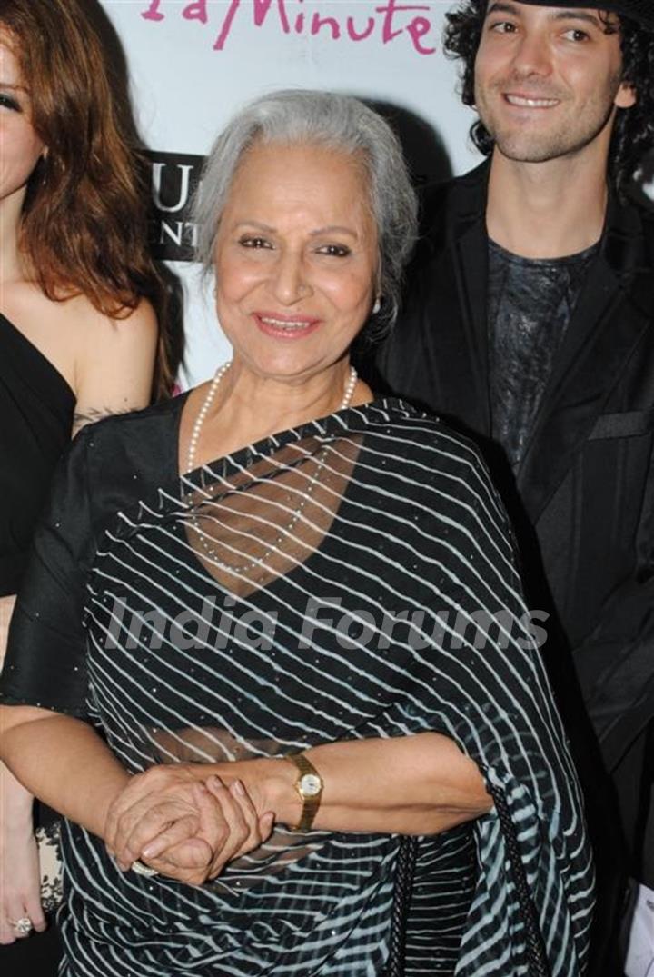 Waheeda Rehman at Namrata Gujral's 1 A Minute film on breast cancer premiere PVR