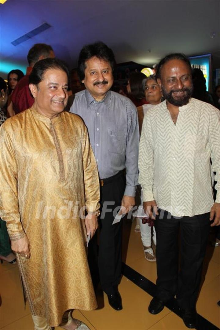 Pankaj Udhas at Premiere of Maalik Ek at Cinemax, Mumbai