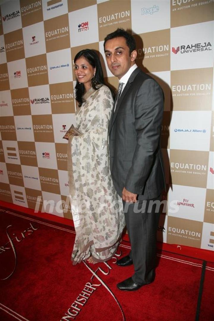 Guest at Rahul Bose sports auction at the Trident