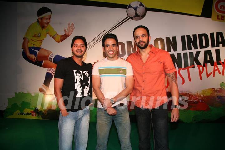 The Golmaal 3 cast and crew supports Nick Let's Just Play