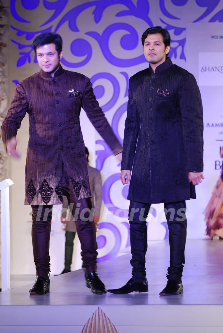 Model Walks for designers Shantanu and Nikhil at Aamby Valley India Bridal Week day 3