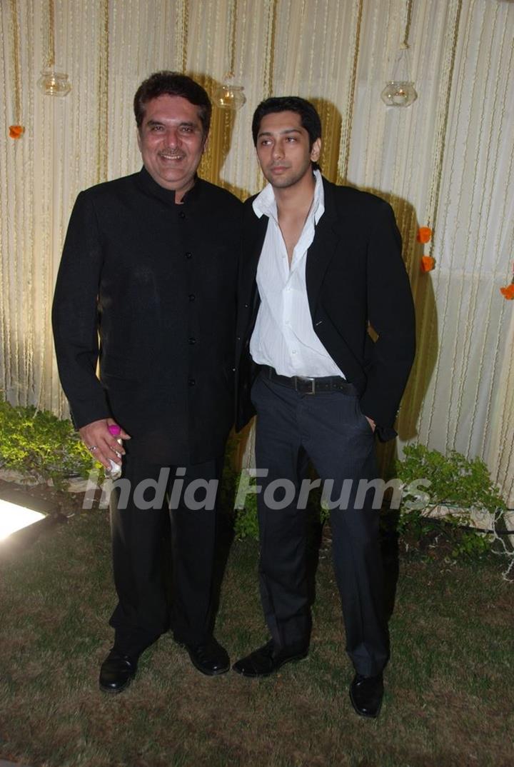 Raja Murad at Vivek Oberoi's wedding reception at ITC Grand Maratha