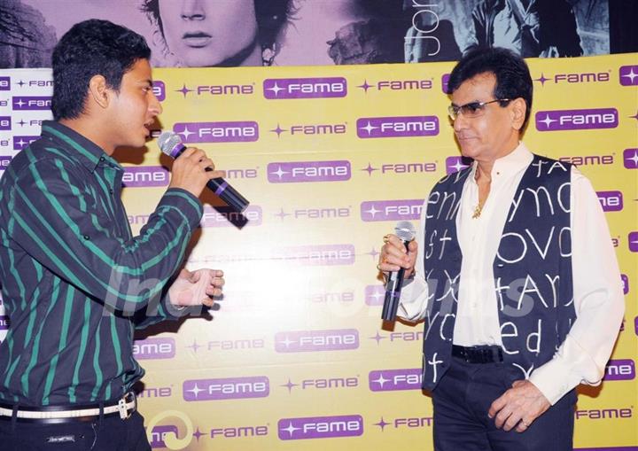 Fame Big Cinemas honours Jeetendra with the Evergreen lantern at Fame Big Cinema in Andheri