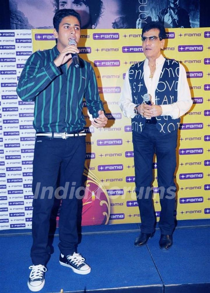 Fame Big Cinemas honours Jeetendra with the Evergreen lantern at Fame Big Cinema in Andheri