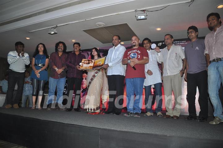 Ashutosh Gowariker at the Music Launch of the Marathi film Sumbarn at the MIG Club