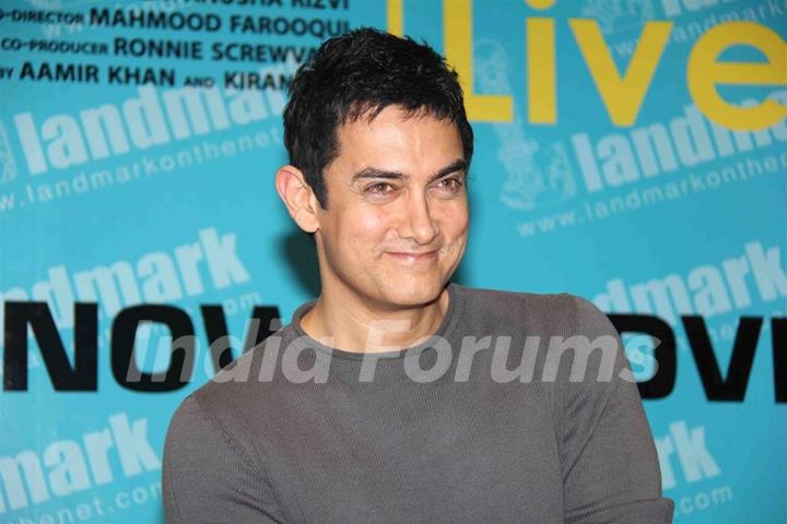 Aamir Khan at PEEPLI [Live] DVD launch at Palladium