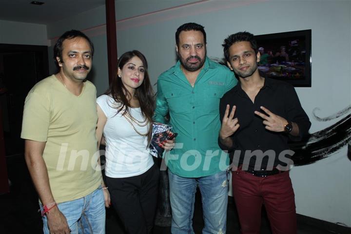 Rahul Vaidya at Rohit Verma's birthday bash at Twist