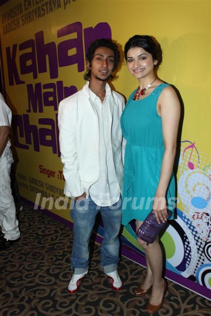 Prachi Desai at the album launch of &quot;Kahan Main Chala&quot; at Sun N Sand