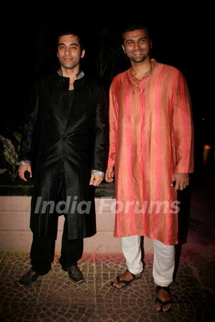 Chetan Hansraj graces Ekta Kapoor's Diwali bash