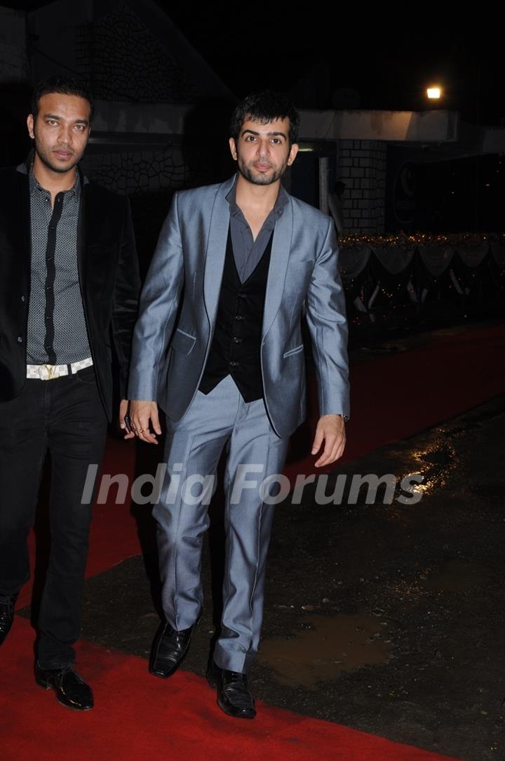 Jay Bhanushali at Ali-Sara's wedding reception