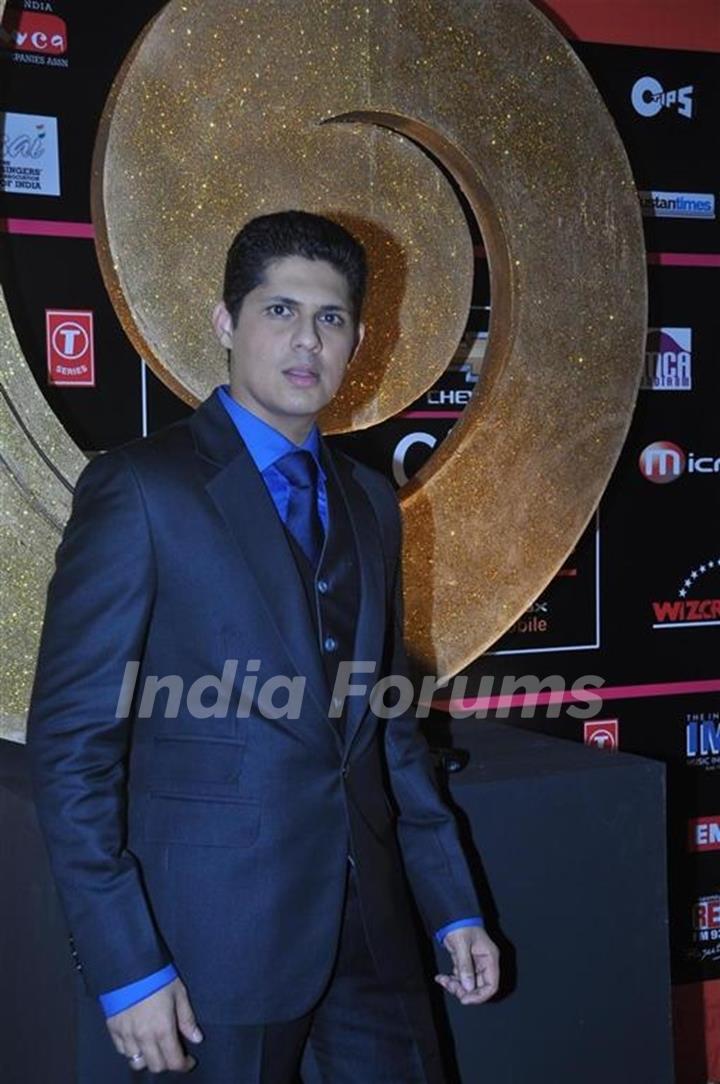 Vishal Malhotra at Global Indian Music Awards at Yash Raj Studios