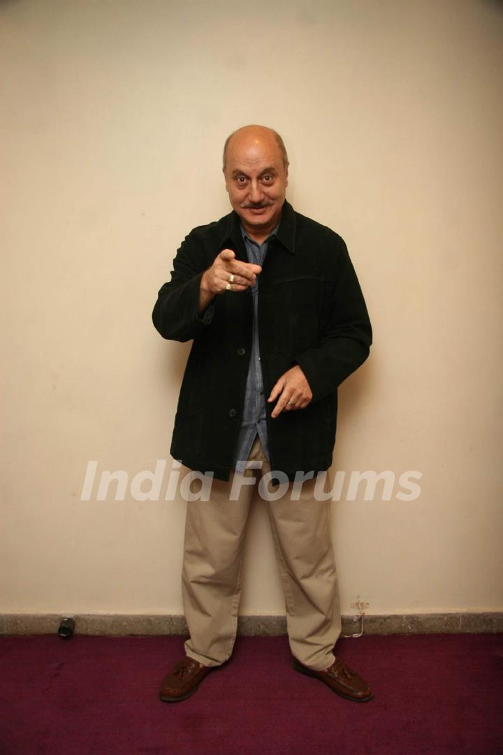 Anupam Kher at Lavasa Literature festival in NCPA