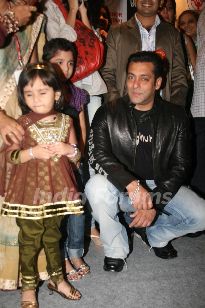 Salman Khan at the Human Marrow Donor press meet