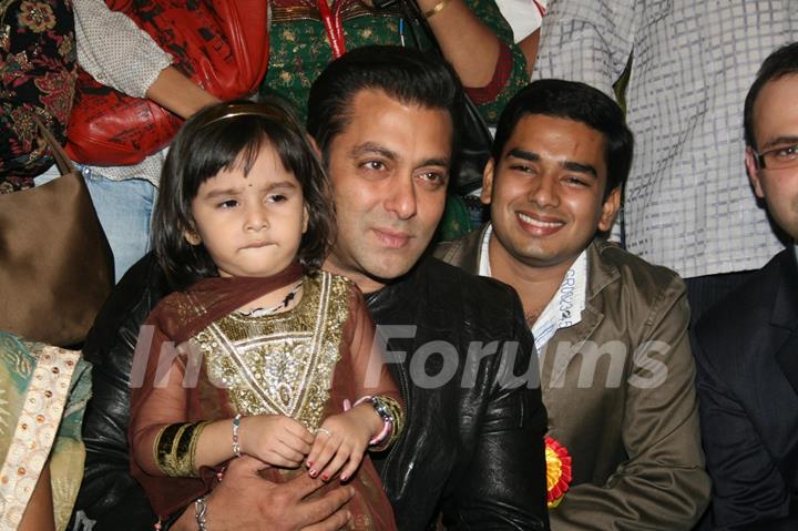 Salman Khan at the Human Marrow Donor press meet