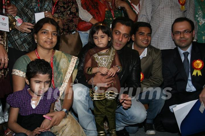 Salman Khan at the Human Marrow Donor press meet