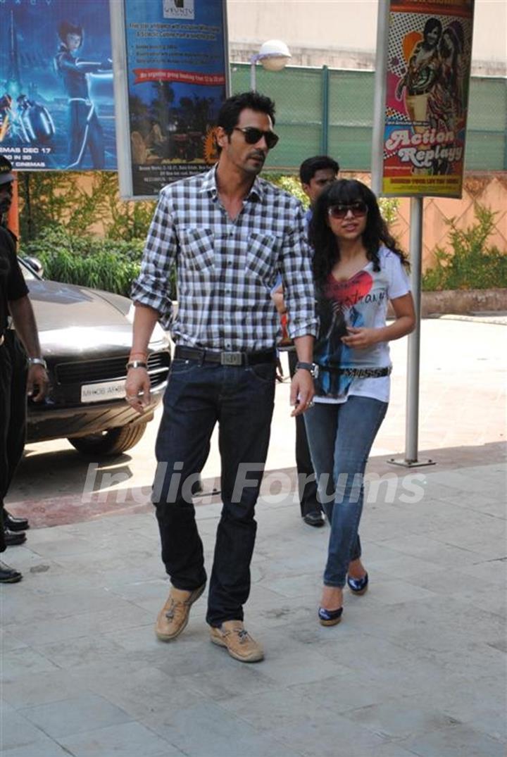 Arjun Rampal celebrate Children’s Day with underprivileged kids at McDonalds at Fun Republic in Andheri, Mumbai