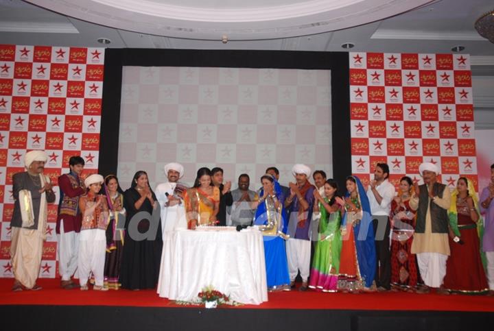 The entire star cast of Star Plus Gulaal at the premier at Taj lands end