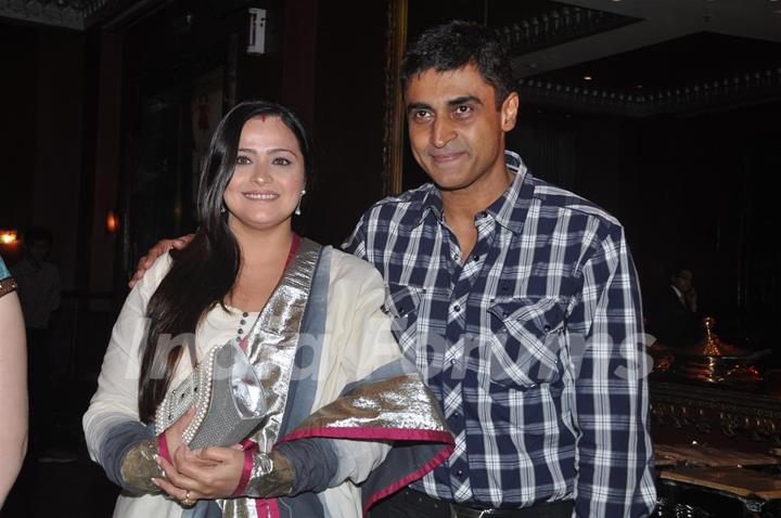 Mohnish Behl with his wife in Launch of &quot;Isi Life Mein&quot; Film