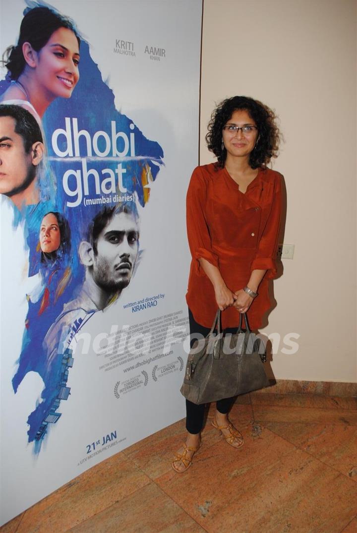 Kiran Rao at Dhobi Ghat First Look at Intercontinental, Mumbai