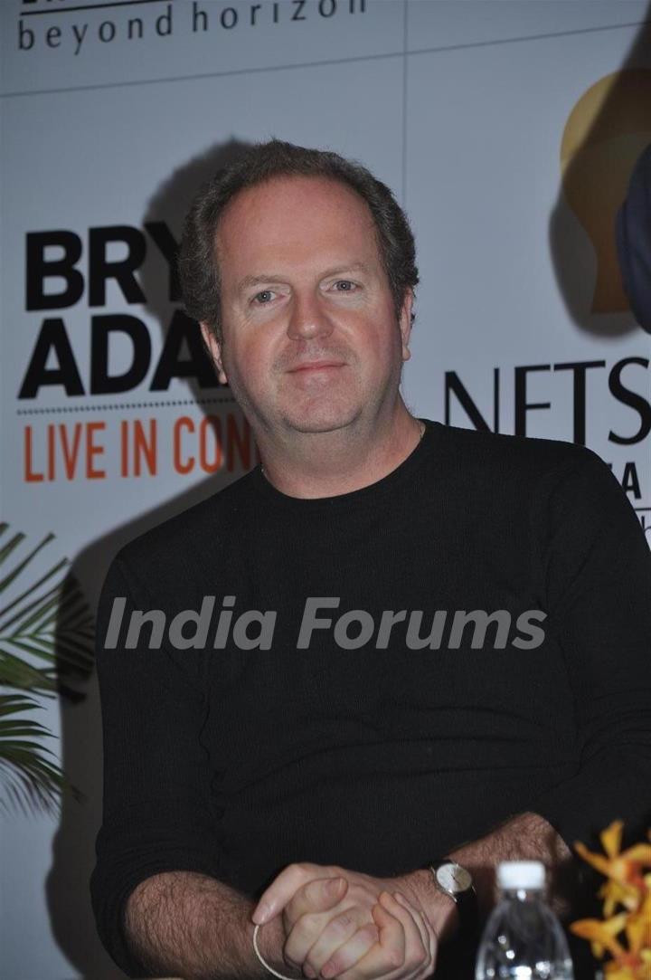 Bryan Adams live concert press meet at Grand Hyatt, Mumbai