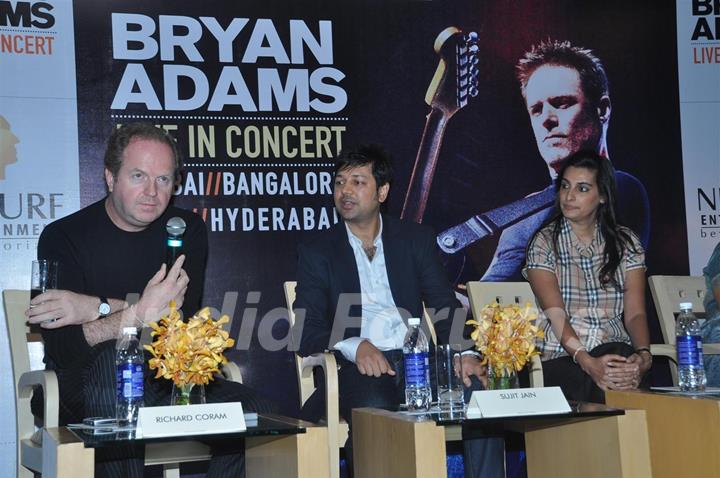 Bryan Adams live concert press meet at Grand Hyatt, Mumbai